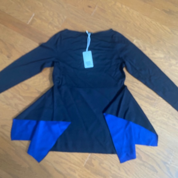 COS Blue Peplum Sweater - Picture 2 of 6